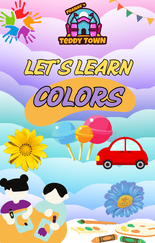 Learn Colours Kids Binder