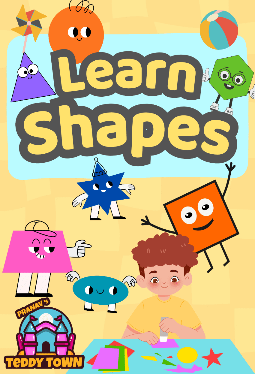 Learn Shapes Kids Binder